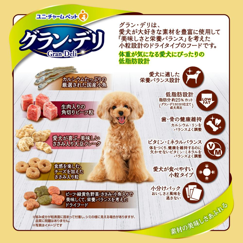 グラン デリ カリカリ仕立て 成犬用 低脂肪 味わいビーフ入りセレクト 1 6kg ホームセンター通販 カインズ