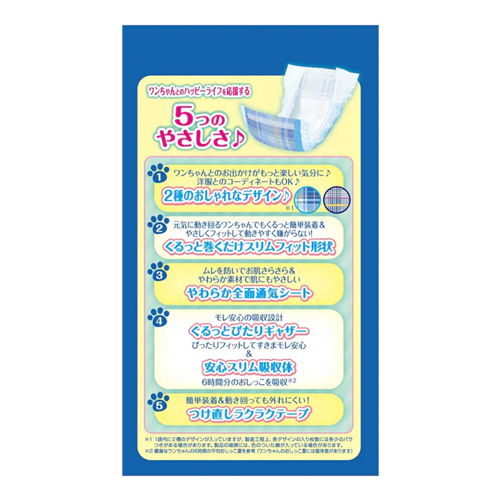 マナーウェア男の子用SSS青24枚