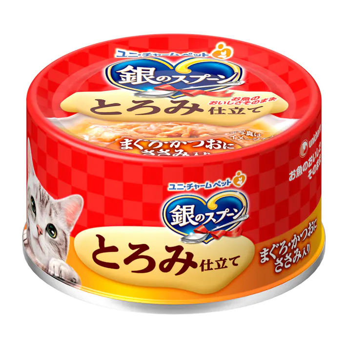 銀のスプーン 缶 とろける旨み仕立て ささみ 70g