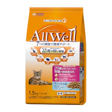 AllWell 20歳 腎臓の健康維持用 フィッシュ味 1.5kg