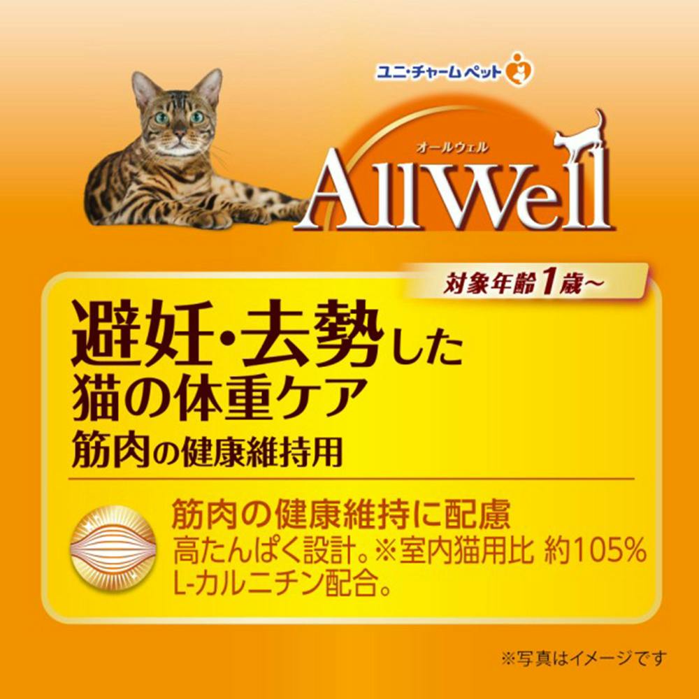 AllWell 避妊・去勢した猫の体重ケア フィッシュ味 1.5kg | ペット用品