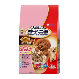 愛犬元気 子犬用 チキン・ささみ・野菜・小魚入り 2kg