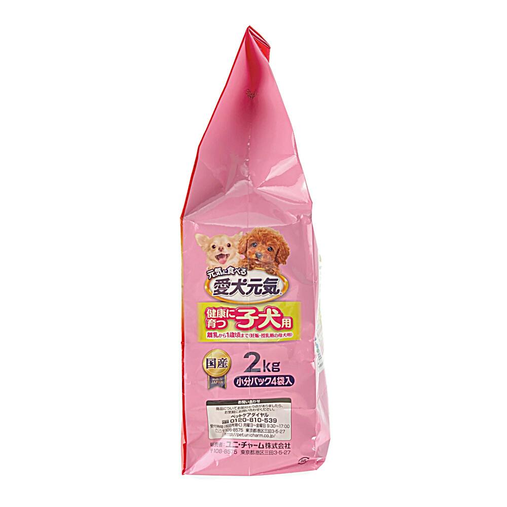 愛犬元気 子犬用 チキン・ささみ・野菜・小魚入り 2kg | ペット用品