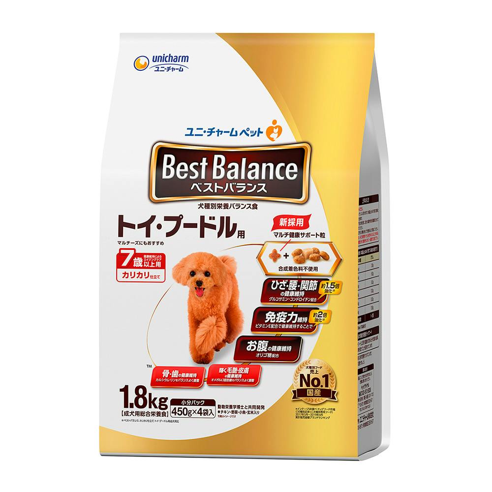 ベストバランス トイ・プードル用 7歳以上用 1.8kg | ペット用品（犬 