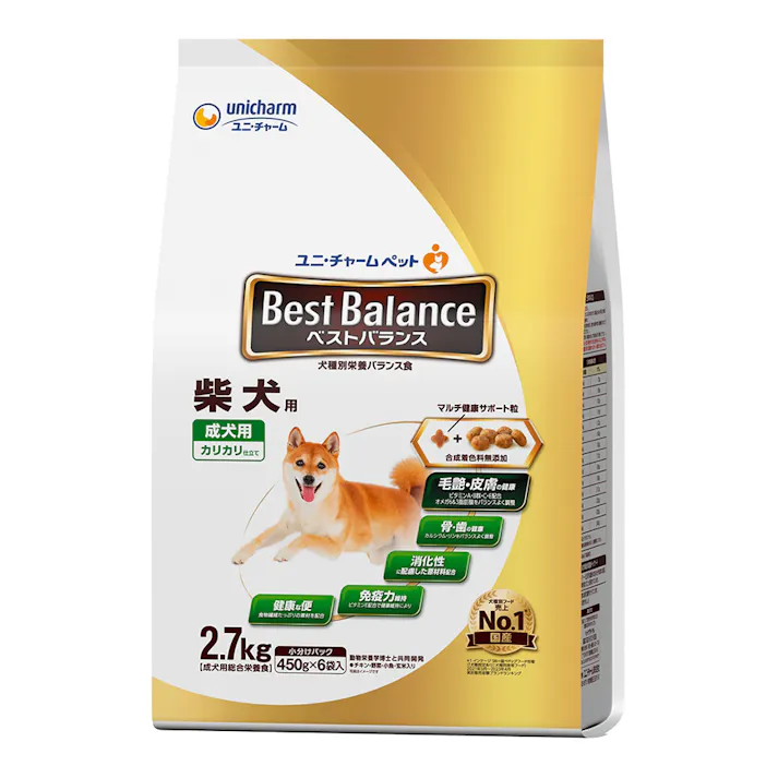 ベストバランス 柴犬用 成犬用 2.7kg