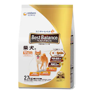 ベストバランス 柴犬用 10歳以上用 カリカリ仕立て 2.7kg
