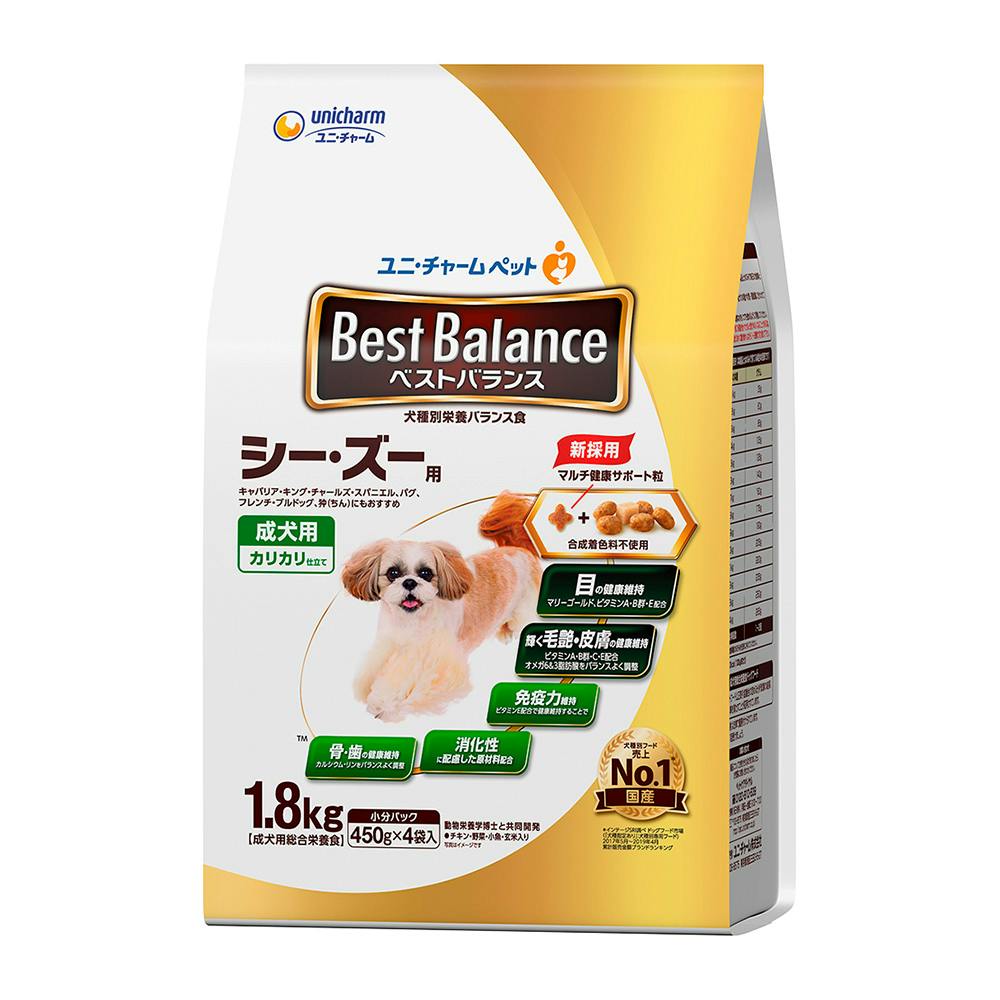 ベストバランス シー・ズー用 成犬用 1.8kg 犬用ドライフード ベストバランス シー・ズー用 成犬用 1.8kg 犬用ドライフード