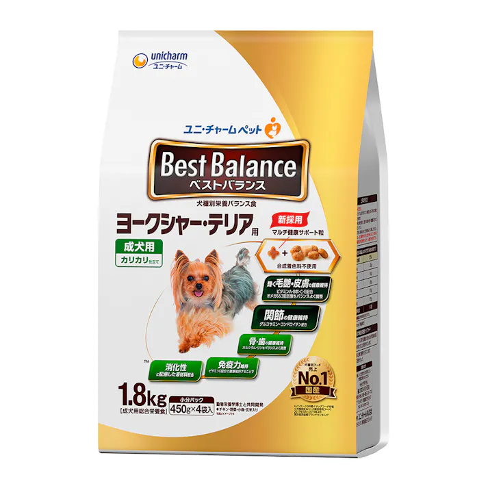 ベストバランス ヨークシャー・テリア用 成犬用 1.8kg
