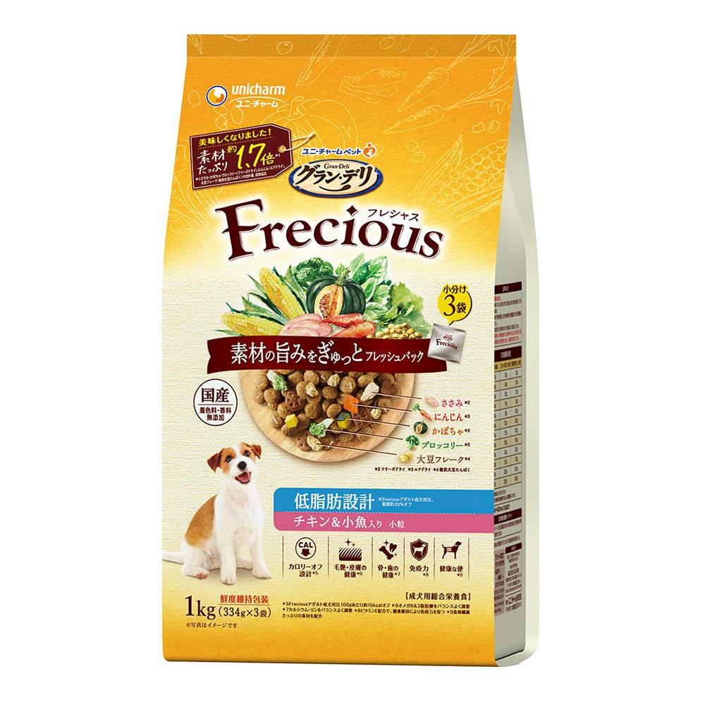 GD フレシャス アダルト 低脂肪 チキン&フィッシュ 1kg 犬用ドライフード GD フレシャス アダルト 低脂肪 チキン&フィッシュ 1kg 犬用ドライフード