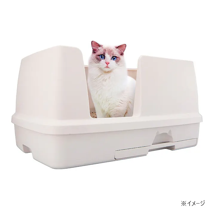 ユニ・チャーム デオトイレ 快適ワイド 本体セット ナチュラルアイボリー