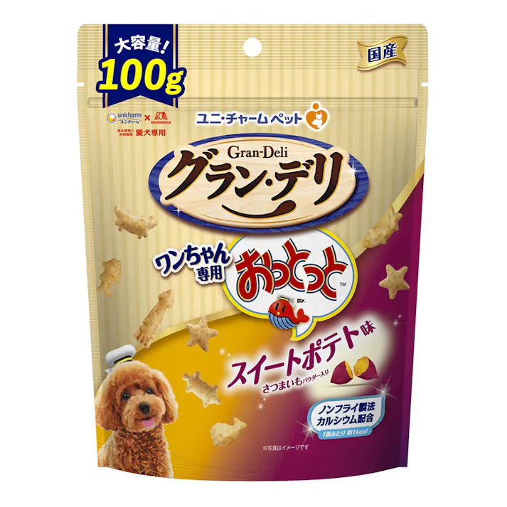 グラン・デリ ワンちゃん専用 おっとっと スイートポテト味 100g