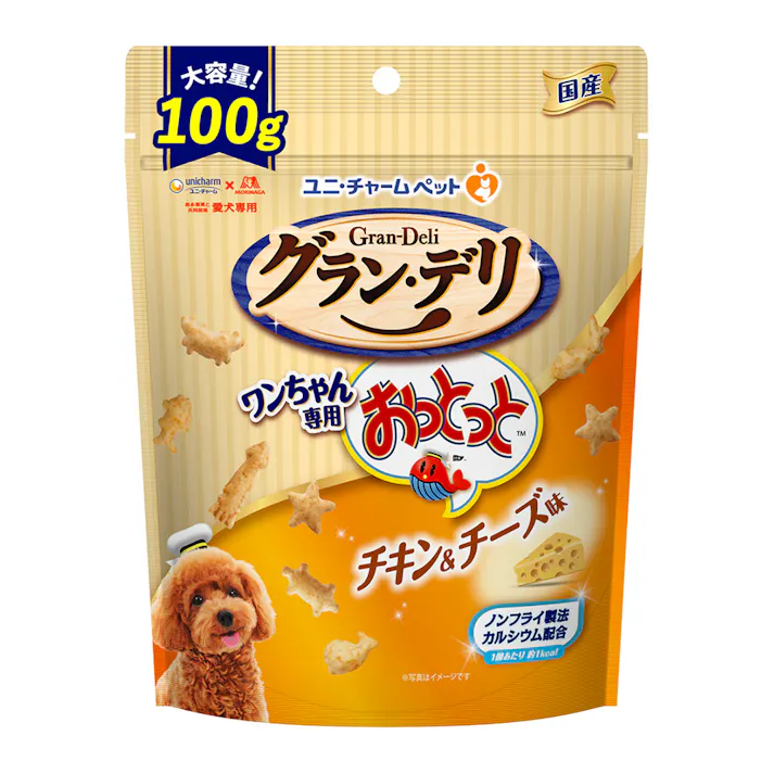 グラン・デリ ワンちゃん専用 おっとっと チキン&チーズ 100g