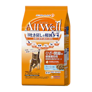 AllWellひざ・関節フィッシュ味フリーズドライパウダー入 750g