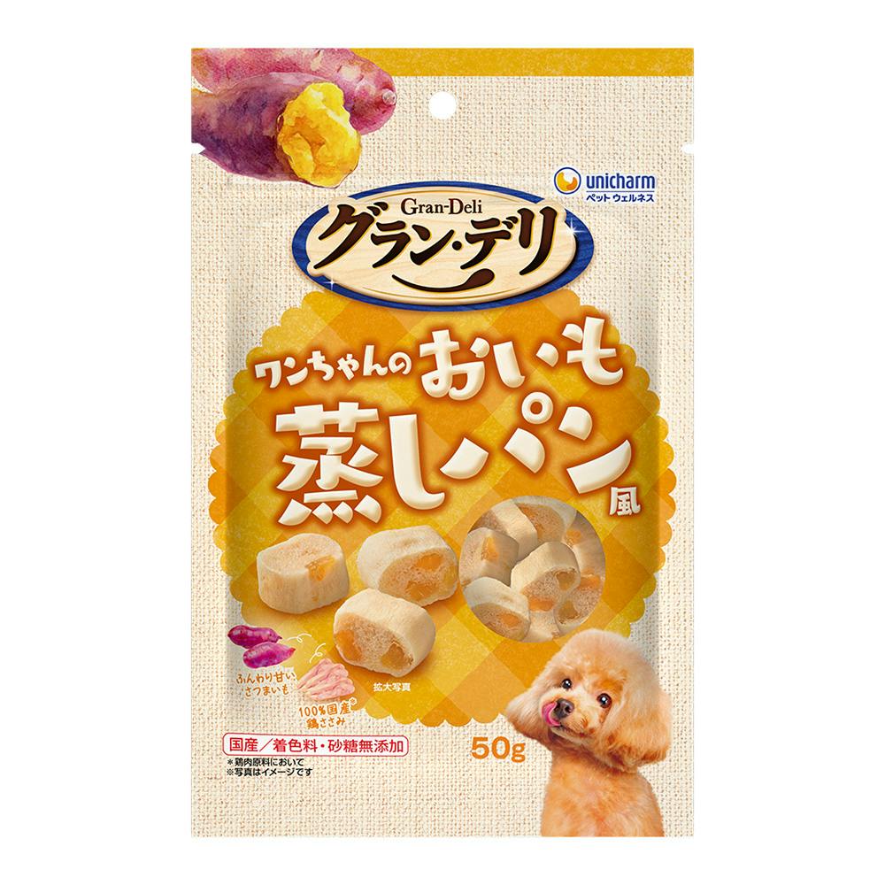 グラン・デリ おやつ ワンちゃんのおいも蒸しパン風 50g