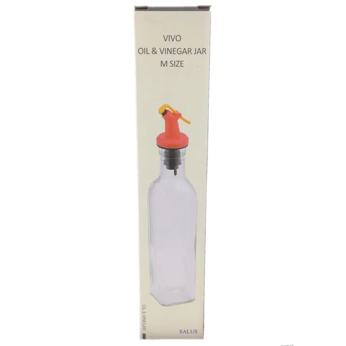 オイル&ビネガージャーM 250ml レッド(販売終了)