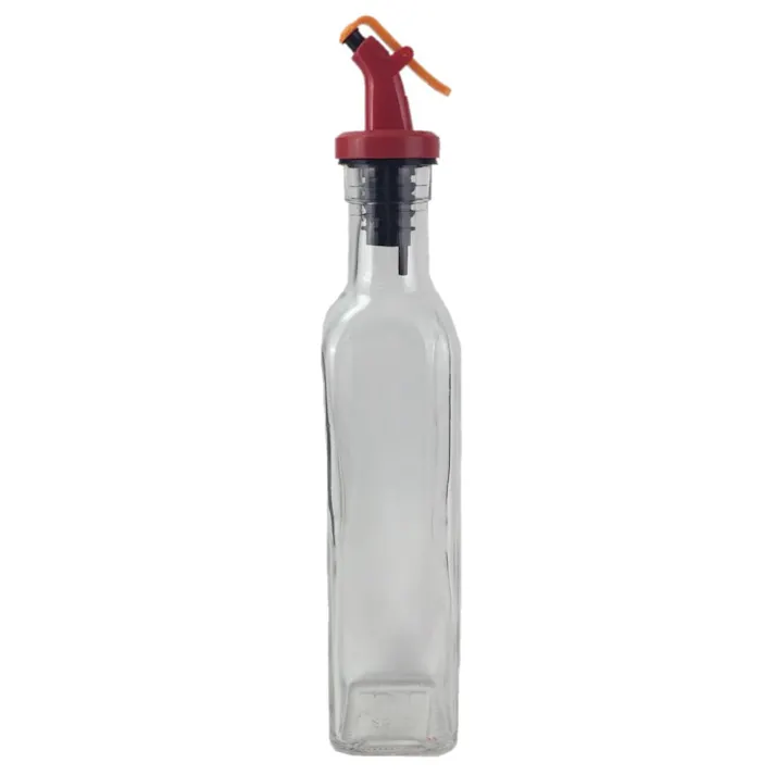 オイル&ビネガージャーM 250ml レッド(販売終了)