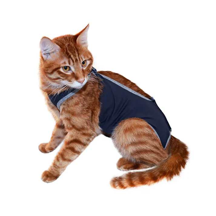 術後ガードスーツ キャットチャコールグレーS