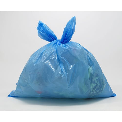 セイケツネットワーク ごみ袋 ポリ袋 業務用20L 厚み0.025mm 10枚入Ｘ100パック (青) セイケツネットワーク ごみ袋 ポリ袋 業務用20L 厚み0.025mm 10枚入