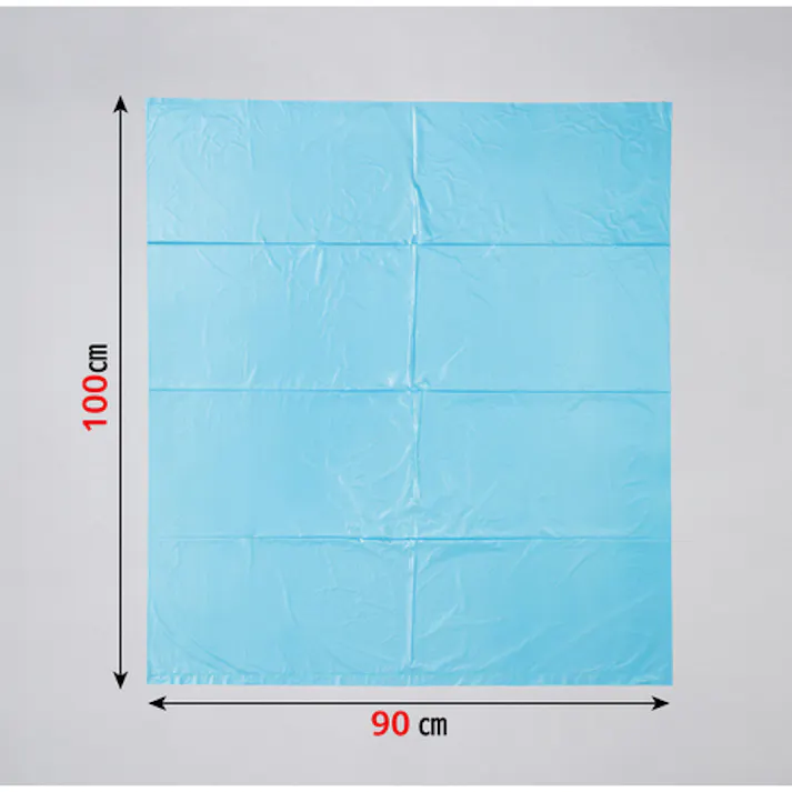 【CAINZ-DASH】ジャパックス 業務用MAX 90L 青 10枚 厚み0.025mm S-91【別送品】