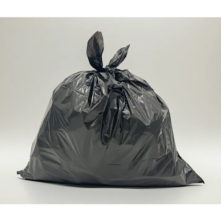 【CAINZ-DASH】ジャパックス メタロセン配合ポリ袋 20L 黒 10枚 厚み0.025mm TM22【別送品】