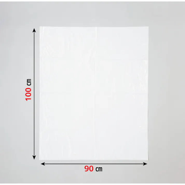 【CAINZ-DASH】ジャパックス メタロセン配合ポリ袋 90L半透明10枚 厚み0.030mm TM99【別送品】