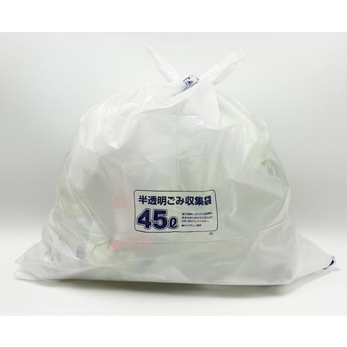 CAINZ-DASH】ジャパックス 容量表示入ポリ袋45L 厚口0．025mm