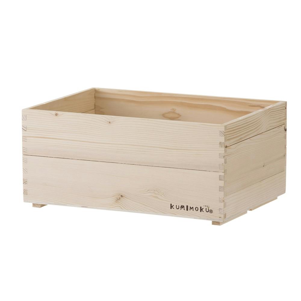 カインズ Kumimoku スタッキングBOX LL ナチュラル | 建築資材・木材
