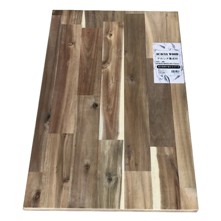 アカシア集成材 幅400mm 長さ600mm 厚さ15mm