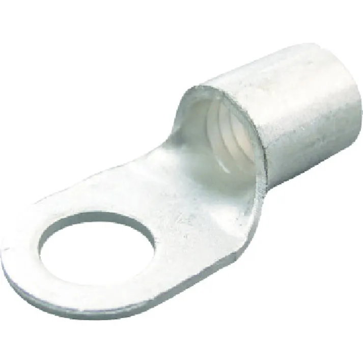 【CAINZ-DASH】ニチフ 裸圧着端子 R形(10P) より線192.6~242.27 外寸44mm スタッド径13mm R 200-12S【別送品】