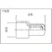 【CAINZ-DASH】ニチフ 絶縁被覆付閉端接続子 EC形(100P) EC 3-1 (100PCS)【別送品】