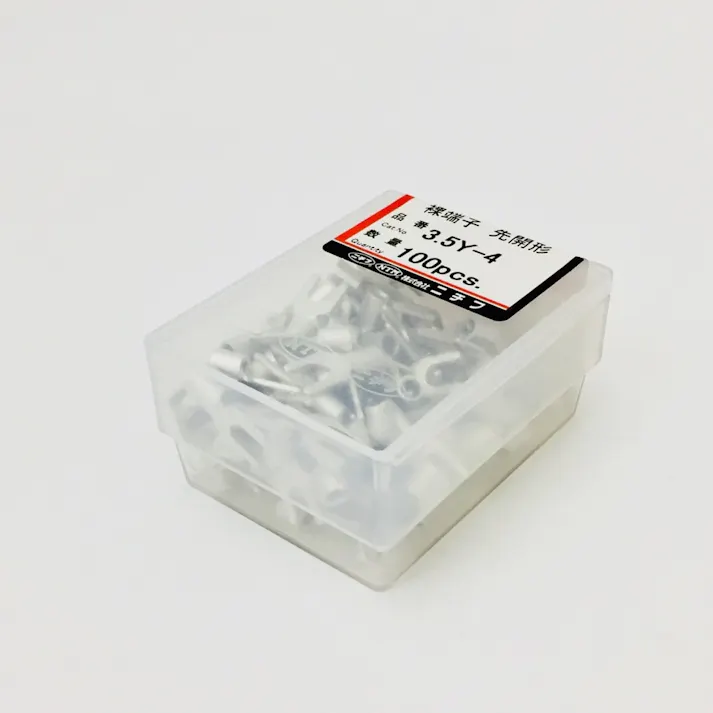 ニチフ Y型圧着端子 3.5Y-4 100個入