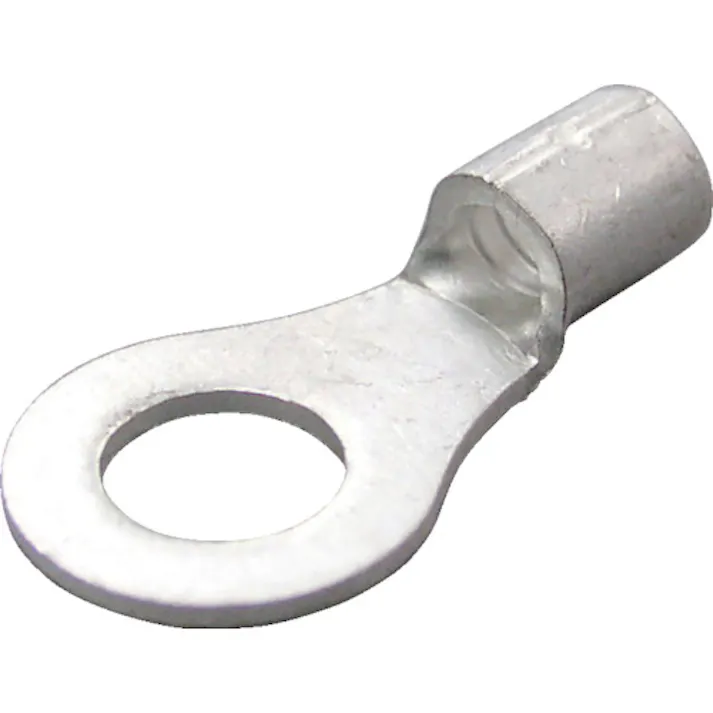 【CAINZ-DASH】ニチフ 裸圧着端子 R形(50P)外寸19.2mmスタッド径13mm R 5.5-12【別送品】