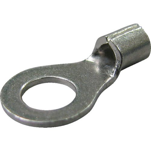 ニチフ 耐熱端子 (R形)(100P)外寸12mmスタッド径6.4mm N 8-6 裸圧着端子 ニチフ 耐熱端子 (R形)(100P)外寸12mmスタッド径6.4mm N 8-6 裸圧着端子