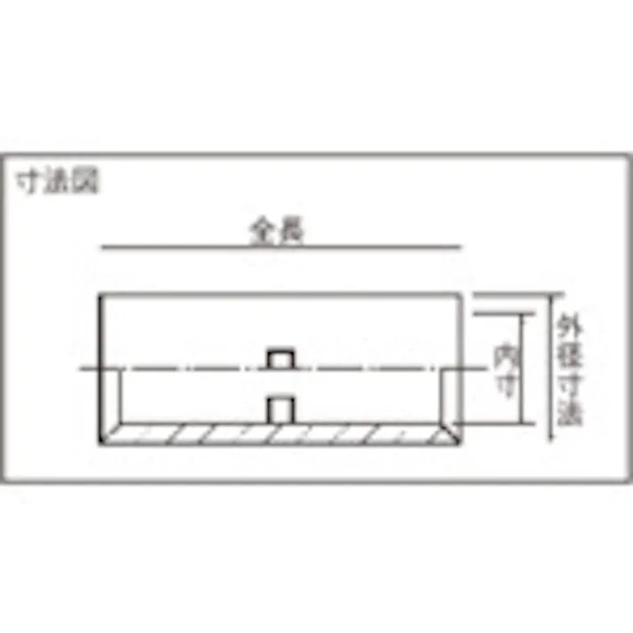 【CAINZ-DASH】ニチフ 耐熱スリーブ B形 (100個入) NB 5.5【別送品】
