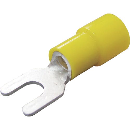 ニチフ 環境配慮形絶縁被覆付Y形端子 Y形 (50個入)外寸9mmスタッド径5.2mm TMEX 5.5Y-5-YEL 絶縁被覆付圧着端子 ニチフ 環境配慮形絶縁被覆付Y形端子 Y形 (50個入)外寸9mmスタッド径5.2mm TMEX 5.5Y-5-YEL 絶縁被覆付圧着端子