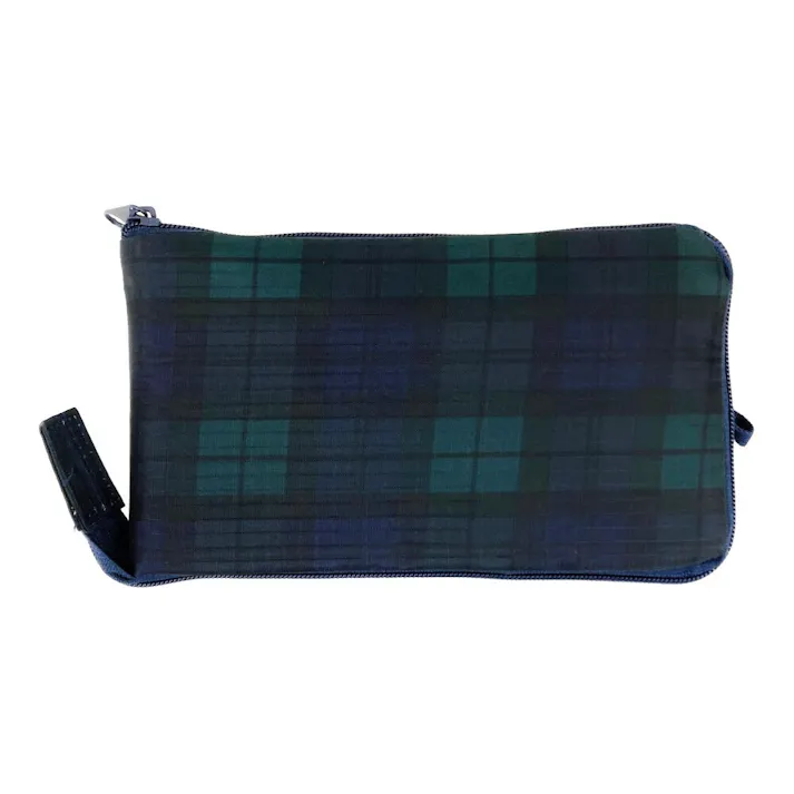 折りたたみトートバッグ キャリーオン可能 TRC0401-57 チェックグリーン