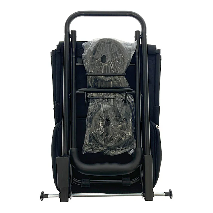 保冷機能付きショッピングカート ブラック TRC4047