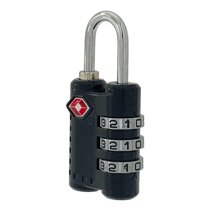 TSAダイヤル錠 ブラック 7118