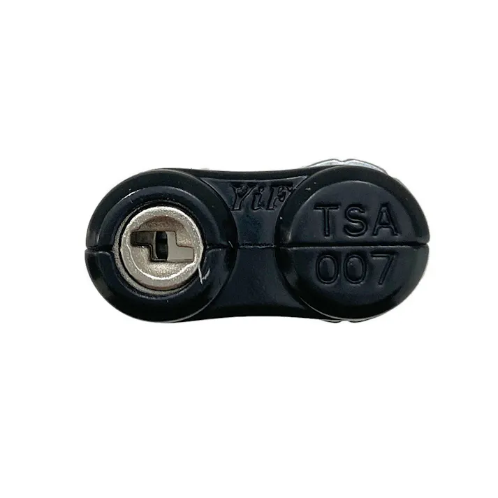 TSAダイヤル錠 ブラック 7118