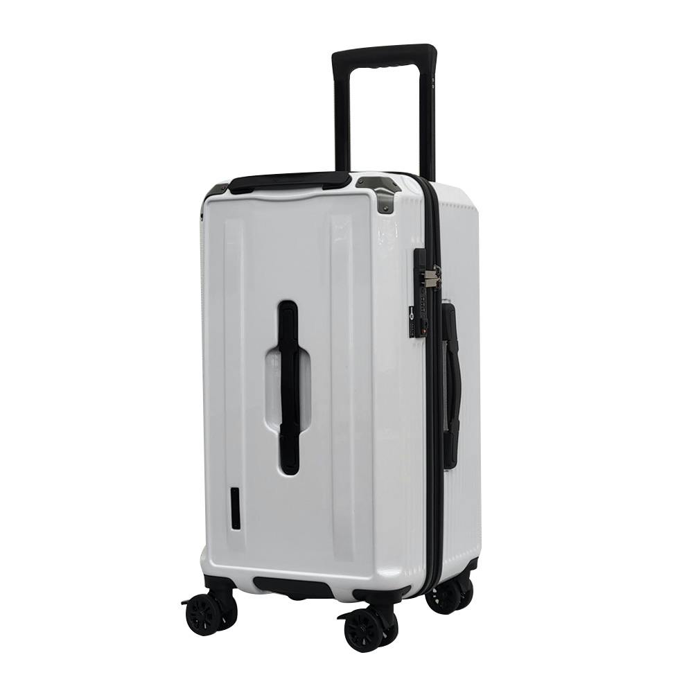 【展示品】Spyplan  スーツケース  90L ホワイト Amazon.co.jp: [Spyplan] スーツケース 機内持ち込み 拡張機能