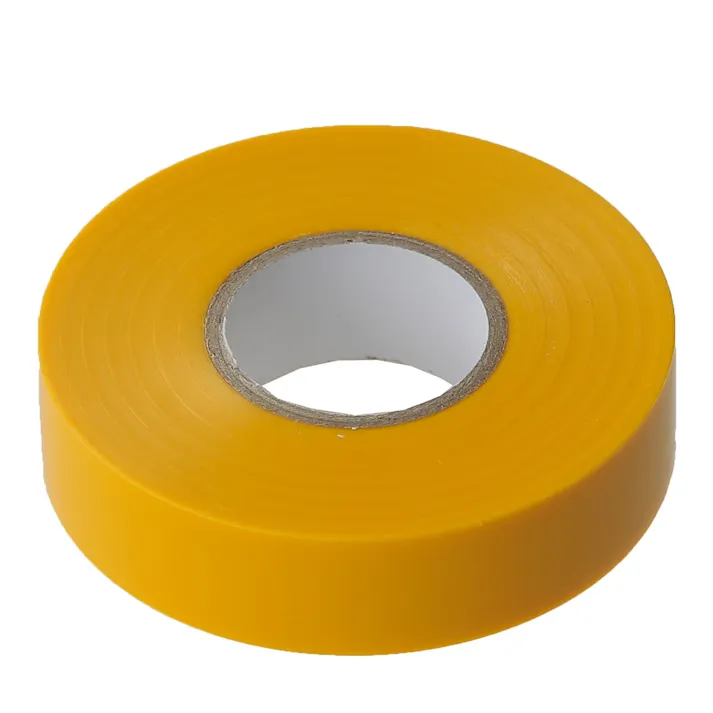 ビニールテープ 黄 幅19mm×長さ20m