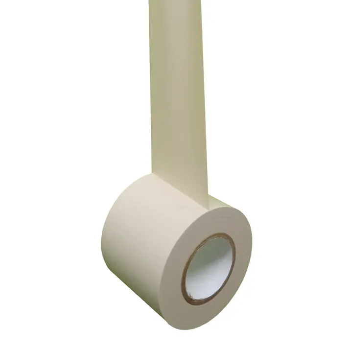 落としてもバラけない配管保護テープ クリーム 厚さ0.12mm×幅50mm×長さ18m 5P