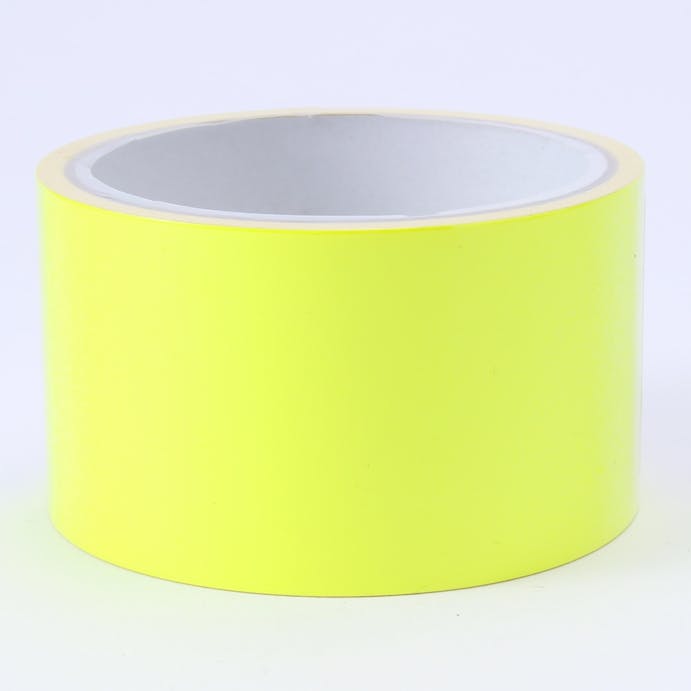 紀和化学 蛍光テープ レモン 50mm×3m