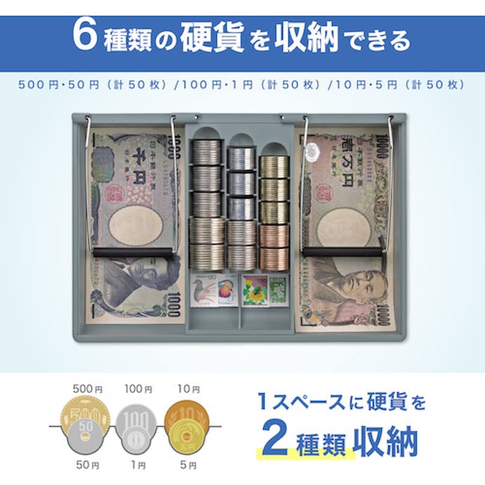 【CAINZ-DASH】アスカ 手提金庫　ＭＣＢ２５０ MCB250【別送品】