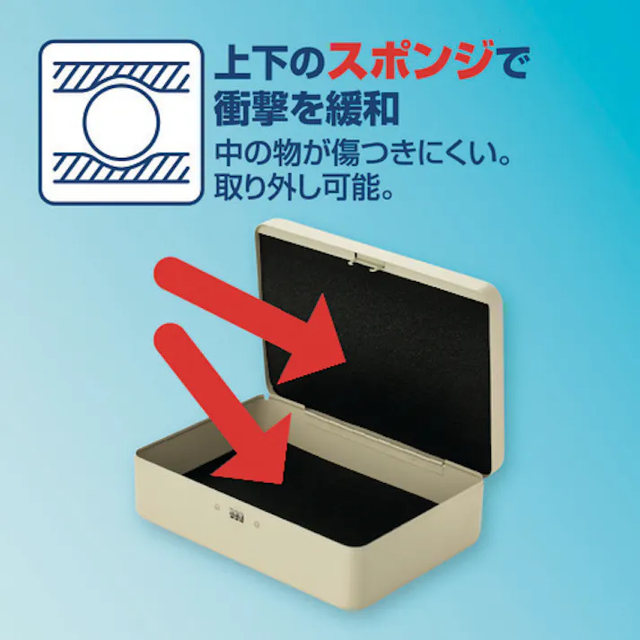 【CAINZ-DASH】アスカ 安心保管ボックス A4 SB200【別送品】