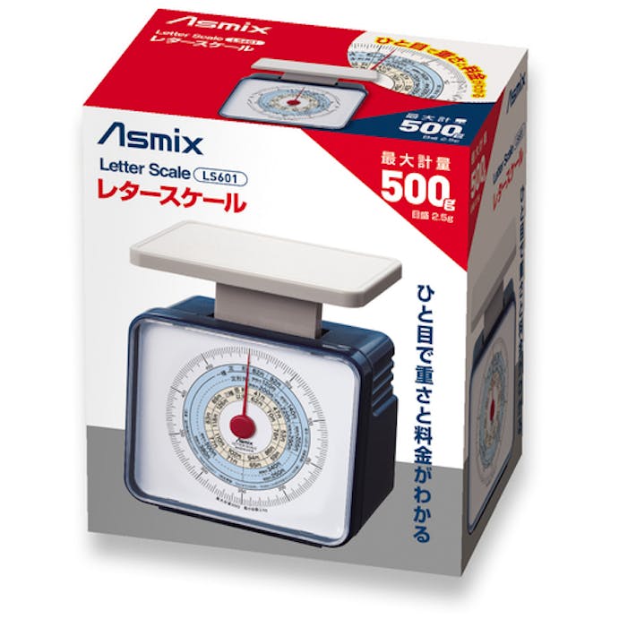 【CAINZ-DASH】アスカ レタースケール　秤量５００Ｇ LS601【別送品】