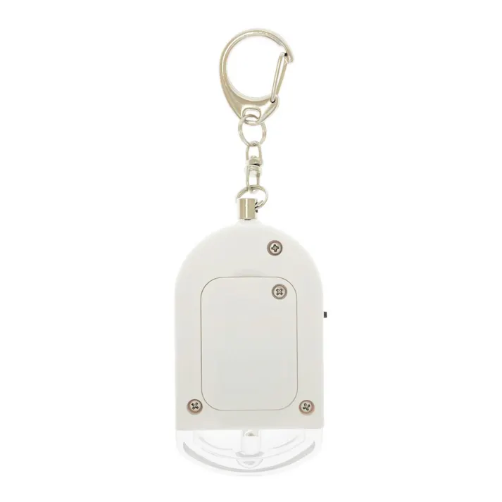 アスカ ライトつき防犯ブザー ホワイト GE085W