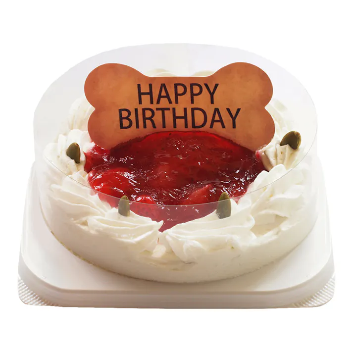 (冷凍)コミフ イチゴのバースデーケーキ【別送品】