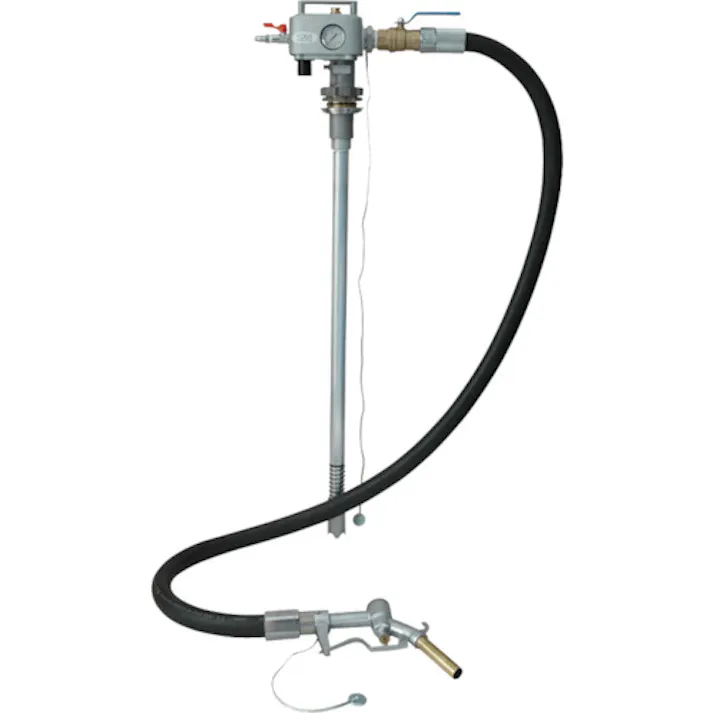 【CAINZ-DASH】アクアシステム 吐出専用 エア式ドラムポンプ 灯油・軽油・ガソリン (加圧式) APD-20GN【別送品】