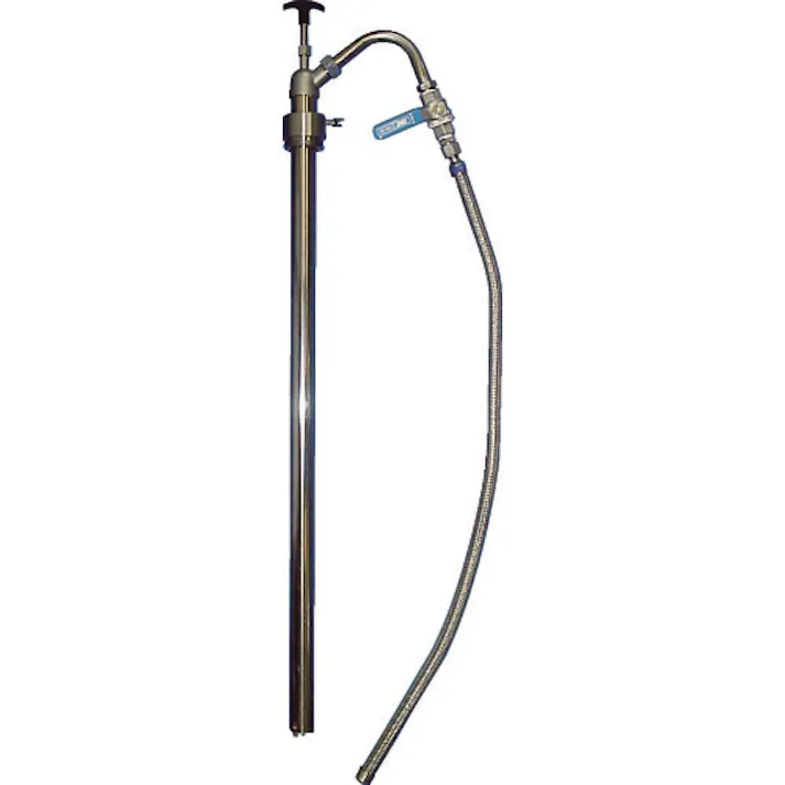 【CAINZ-DASH】アクアシステム 溶剤用ハンドピストンドラムポンプ ストレート S-LXHS【別送品】